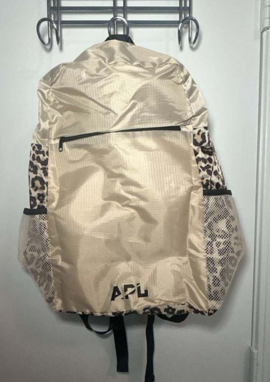 APL Athletic Propulsion Labs All-Purpose Packable Backpack in Leopard Print